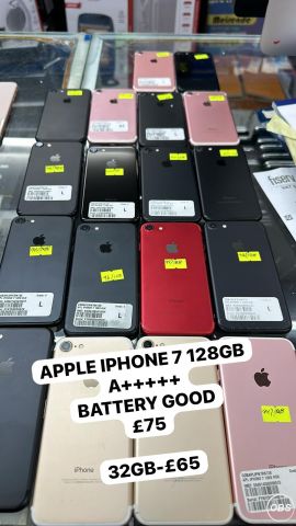 Apple iphone 7 128gb A Battery Good 32gb