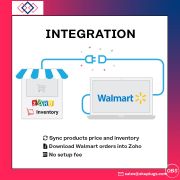 Zoho Walmart Integration  Sync realtime inventory  Free Setup  SKUPlugs