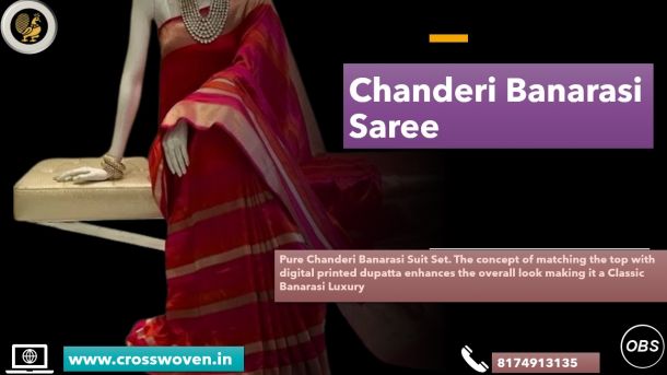 Chanderi Banarasi Suit    
