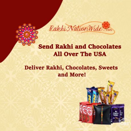  Rakhi and Chocolates Delivery Made Easy with Rakhinationwide USA! Order Now!
