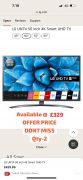 LG UN74 50 Inch 4K Smart UHD TV
