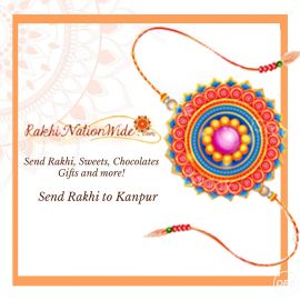  Rakhi Kanpur Delivered at Easy and Affordable Rates