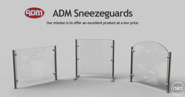 Cheap Sneeze Guard Available in Our InStock Model  ADM