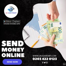 Great Services Send Money Worldwide in UK with UK Asia Remit Send Now