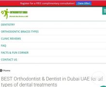 Orthodontist  Dentist in Dubai