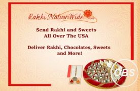 Rakhi And Sweets USA Delivered at Easy and Affordable Rates