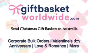 Send Christmas Gifts to Australia with Online Delivery service through Giftbasketworldwidecom