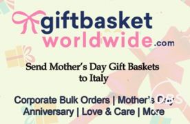 Send Heartfelt Mothers Day Gift Baskets to Italy with GiftBasketWorldwidecom!