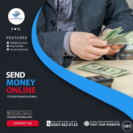 Send Money Online worldwide in uk with uk asia remit send today in uk